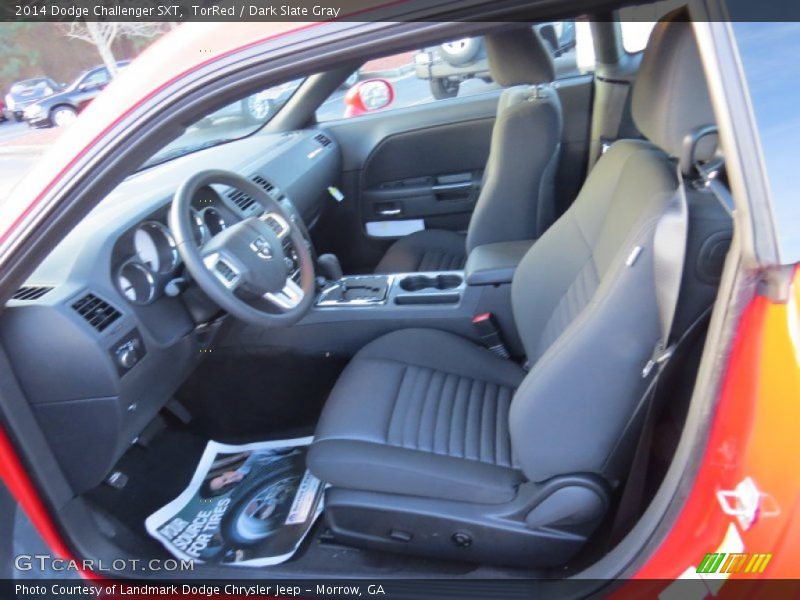 TorRed / Dark Slate Gray 2014 Dodge Challenger SXT