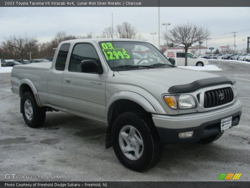 Lunar Mist Silver Metallic / Charcoal 2003 Toyota Tacoma V6 Xtracab 4x4
