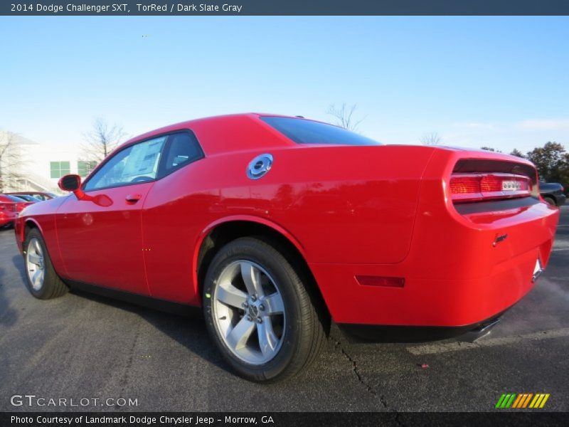 TorRed / Dark Slate Gray 2014 Dodge Challenger SXT