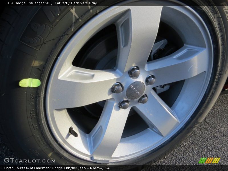 TorRed / Dark Slate Gray 2014 Dodge Challenger SXT