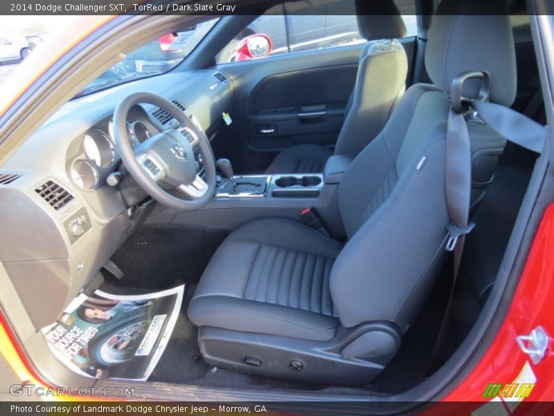 TorRed / Dark Slate Gray 2014 Dodge Challenger SXT