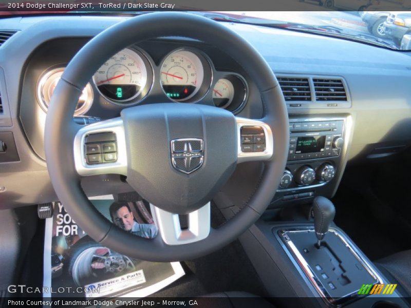TorRed / Dark Slate Gray 2014 Dodge Challenger SXT