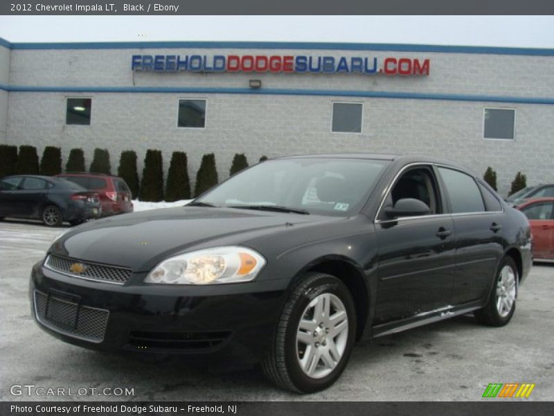 Black / Ebony 2012 Chevrolet Impala LT