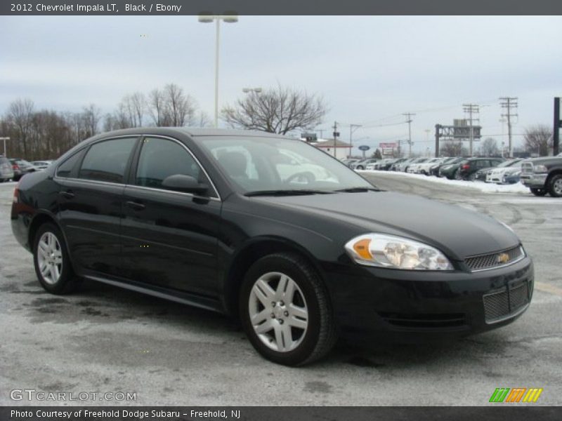 Black / Ebony 2012 Chevrolet Impala LT