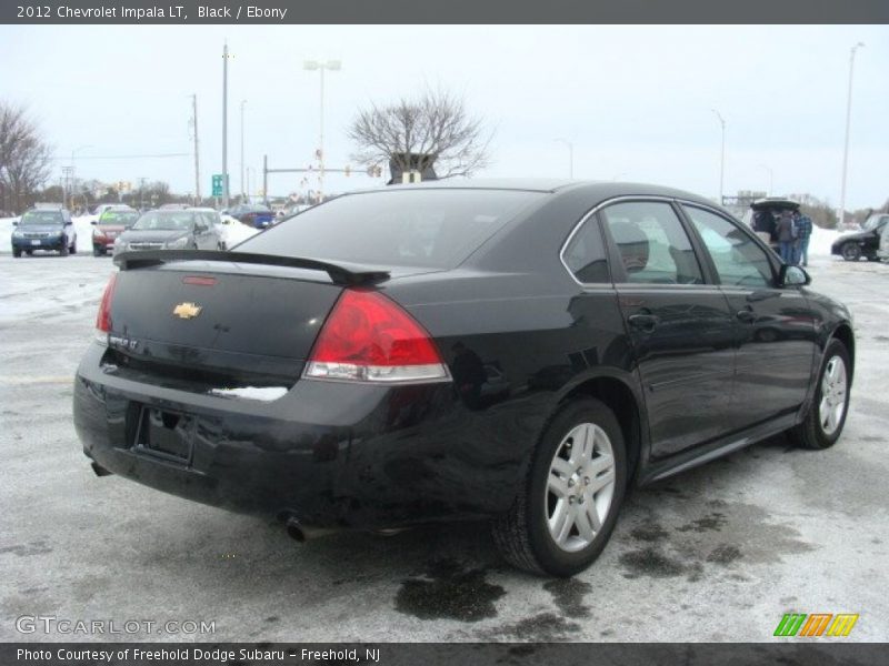 Black / Ebony 2012 Chevrolet Impala LT