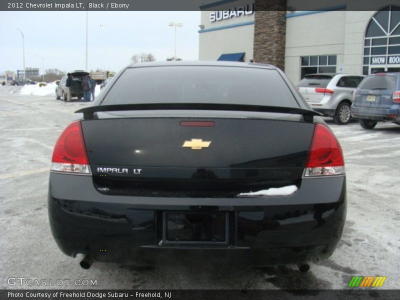 Black / Ebony 2012 Chevrolet Impala LT