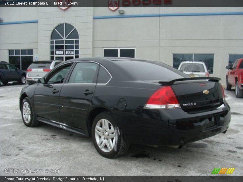 Black / Ebony 2012 Chevrolet Impala LT