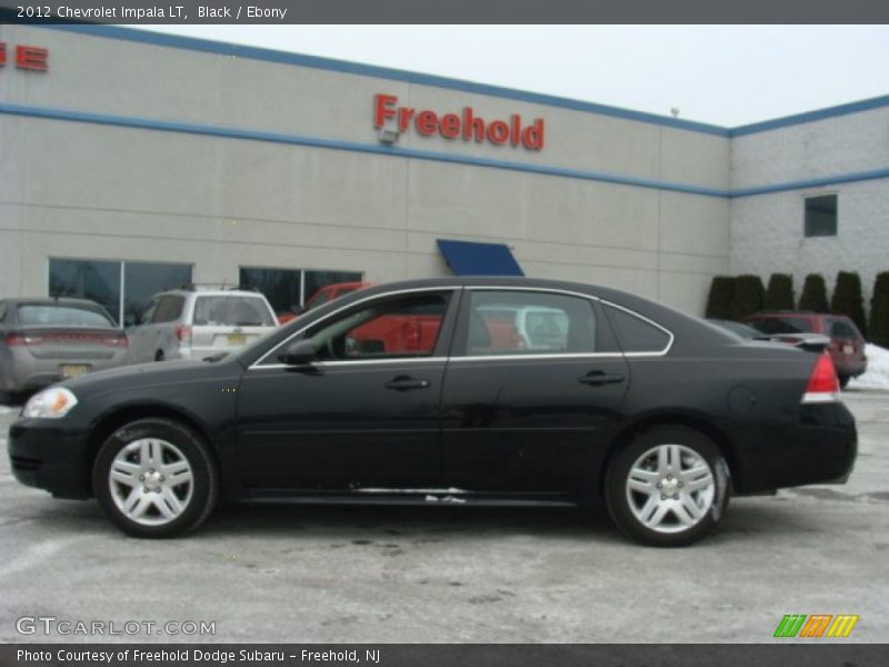 Black / Ebony 2012 Chevrolet Impala LT