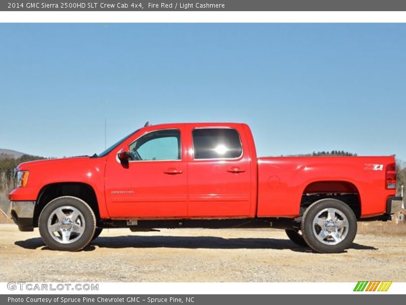  2014 Sierra 2500HD SLT Crew Cab 4x4 Fire Red