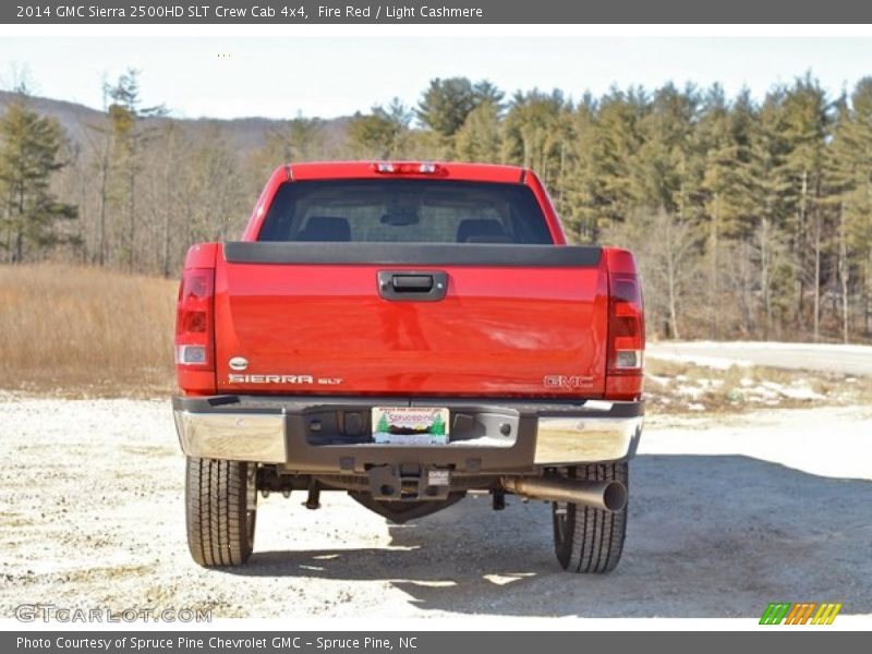 Fire Red / Light Cashmere 2014 GMC Sierra 2500HD SLT Crew Cab 4x4