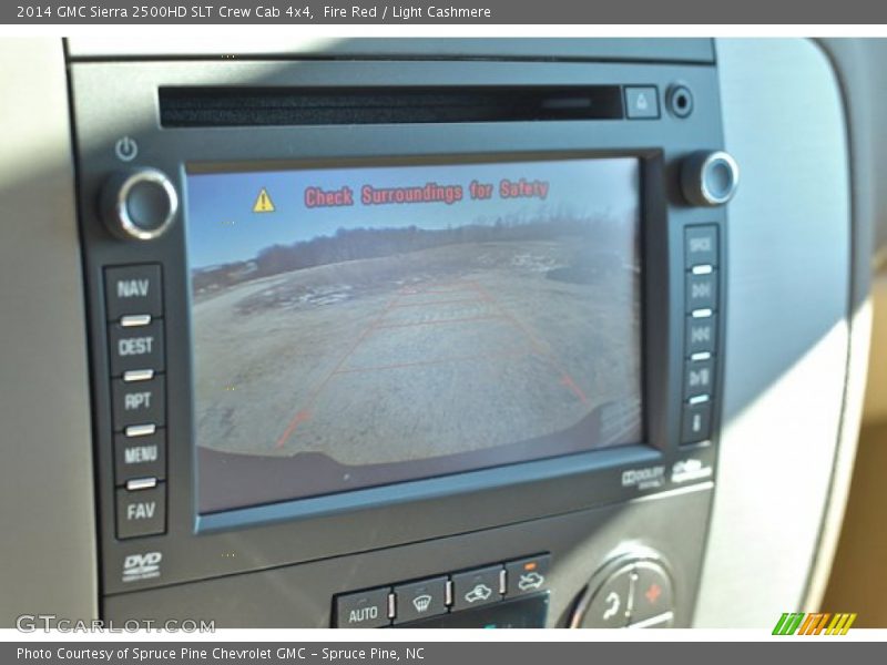 Fire Red / Light Cashmere 2014 GMC Sierra 2500HD SLT Crew Cab 4x4