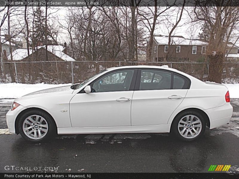Alpine White / Black 2006 BMW 3 Series 325xi Sedan