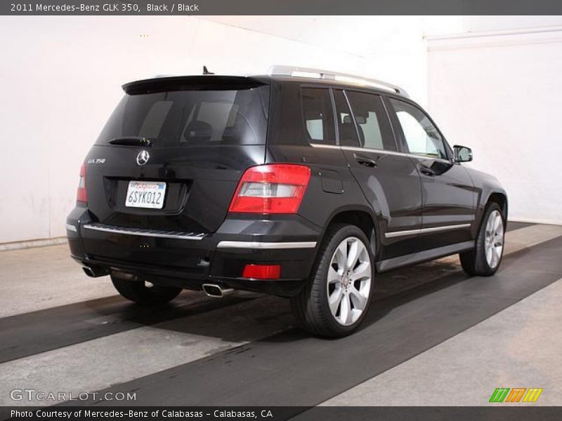 Black / Black 2011 Mercedes-Benz GLK 350