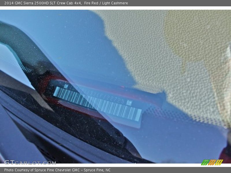 Fire Red / Light Cashmere 2014 GMC Sierra 2500HD SLT Crew Cab 4x4