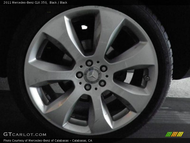 Black / Black 2011 Mercedes-Benz GLK 350