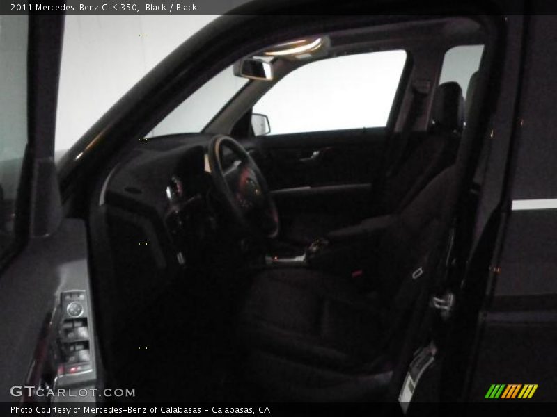 Black / Black 2011 Mercedes-Benz GLK 350