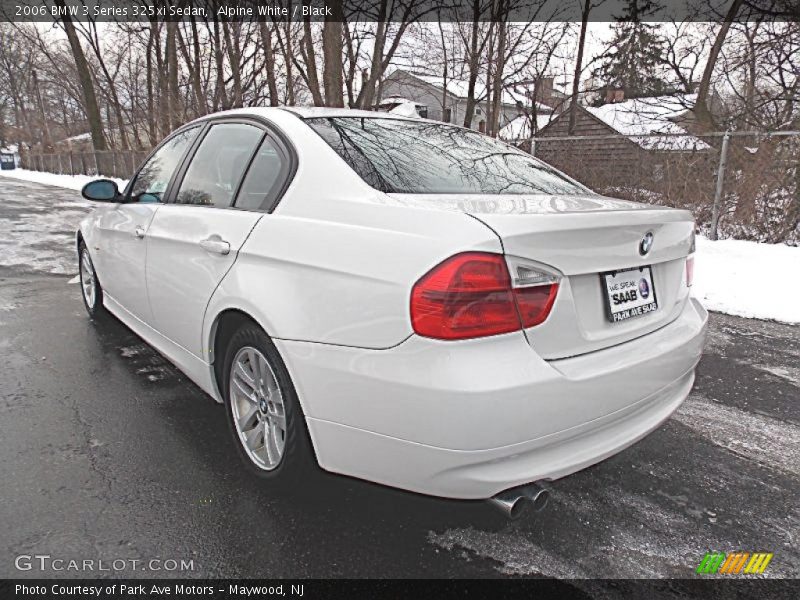 Alpine White / Black 2006 BMW 3 Series 325xi Sedan