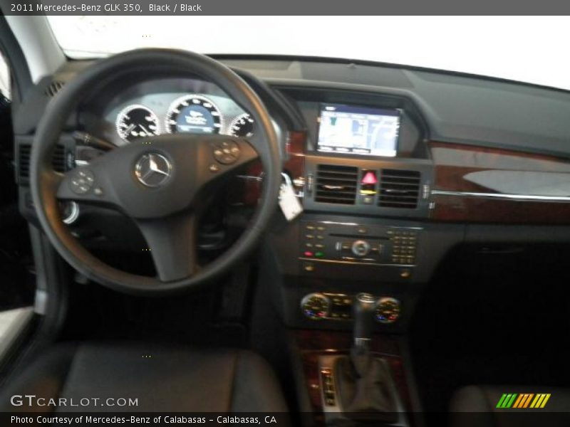 Black / Black 2011 Mercedes-Benz GLK 350