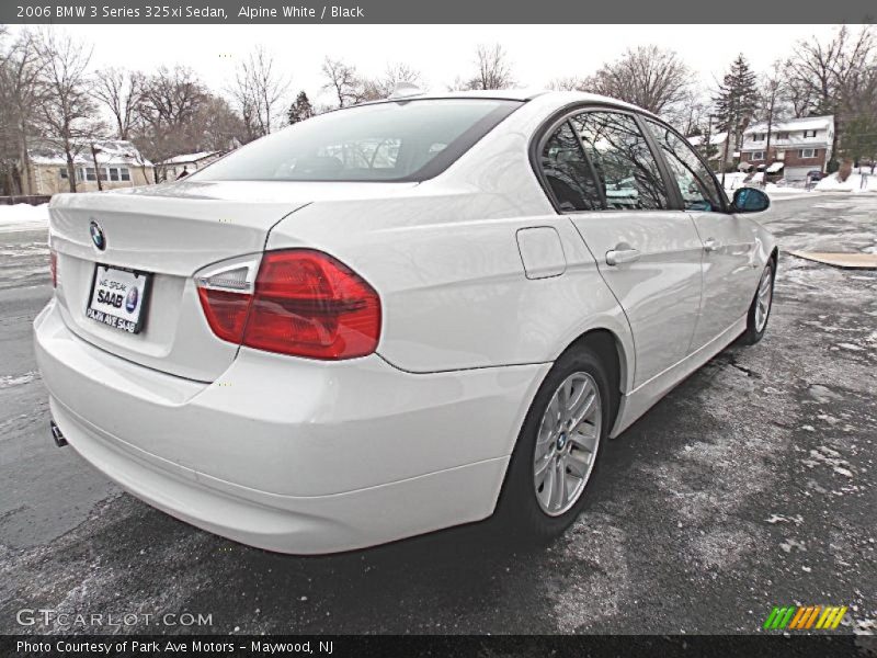 Alpine White / Black 2006 BMW 3 Series 325xi Sedan