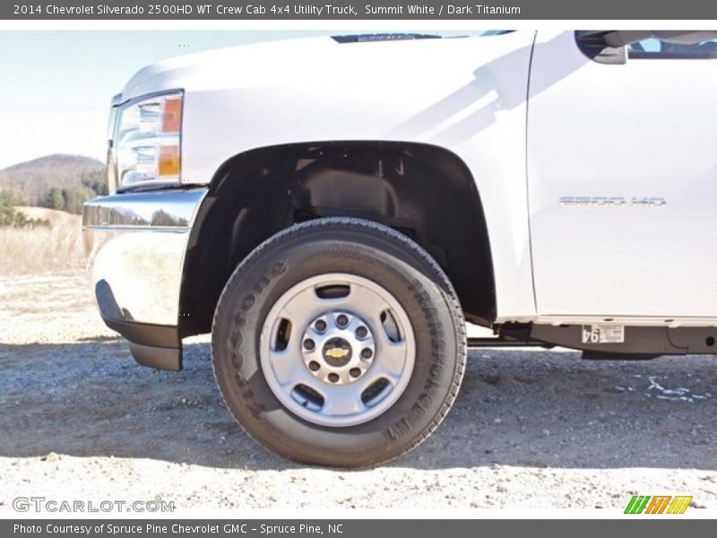 2014 Silverado 2500HD WT Crew Cab 4x4 Utility Truck Wheel