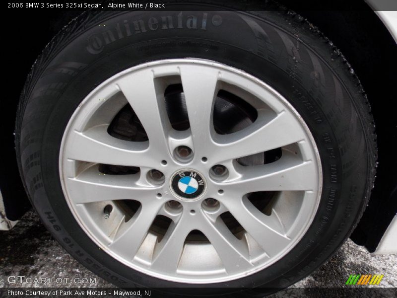 Alpine White / Black 2006 BMW 3 Series 325xi Sedan