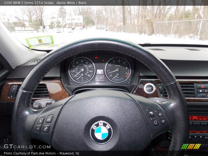 Alpine White / Black 2006 BMW 3 Series 325xi Sedan