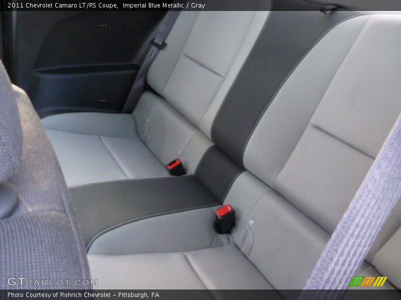Imperial Blue Metallic / Gray 2011 Chevrolet Camaro LT/RS Coupe