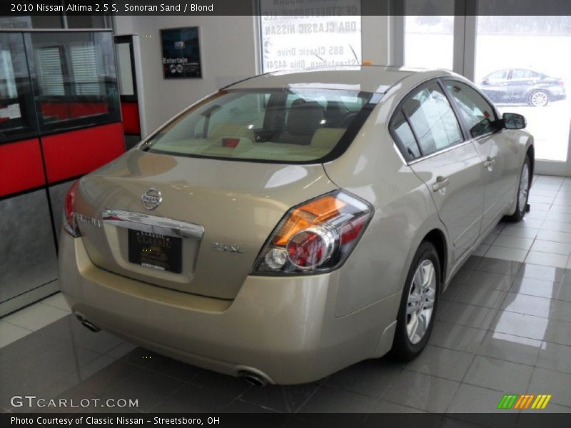 Sonoran Sand / Blond 2010 Nissan Altima 2.5 S