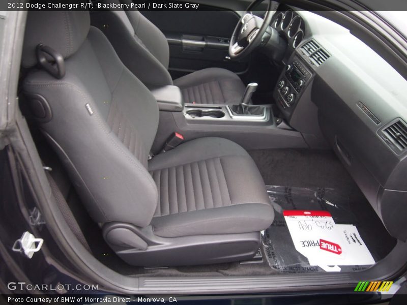 Blackberry Pearl / Dark Slate Gray 2012 Dodge Challenger R/T