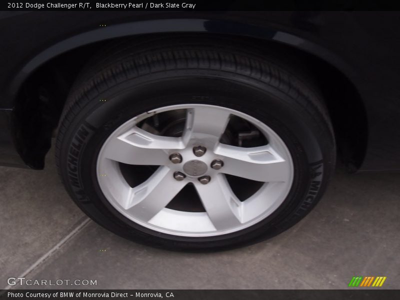 Blackberry Pearl / Dark Slate Gray 2012 Dodge Challenger R/T