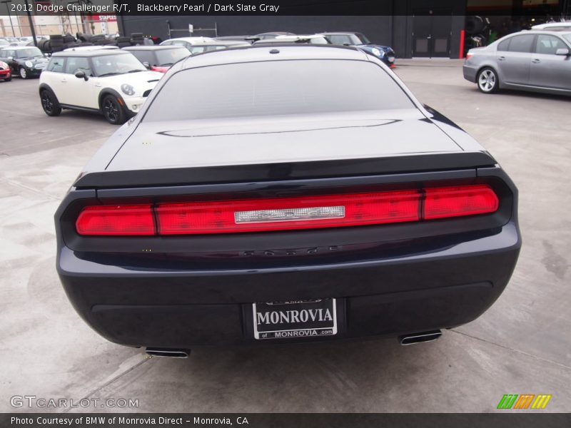 Blackberry Pearl / Dark Slate Gray 2012 Dodge Challenger R/T
