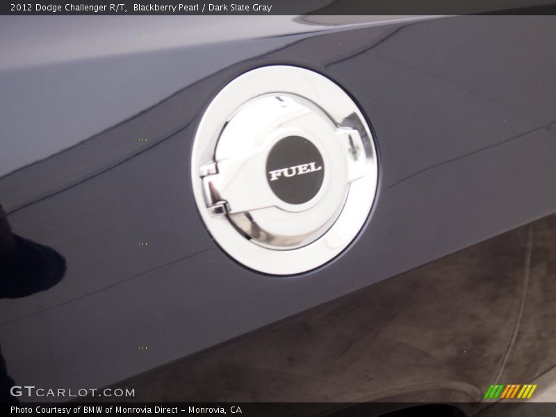 Blackberry Pearl / Dark Slate Gray 2012 Dodge Challenger R/T