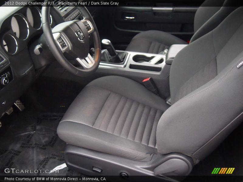 Blackberry Pearl / Dark Slate Gray 2012 Dodge Challenger R/T