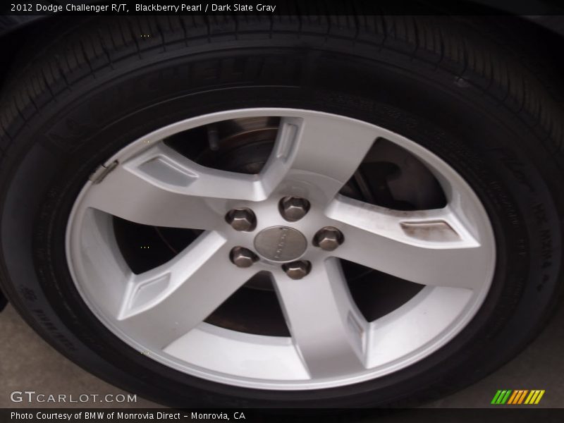 Blackberry Pearl / Dark Slate Gray 2012 Dodge Challenger R/T