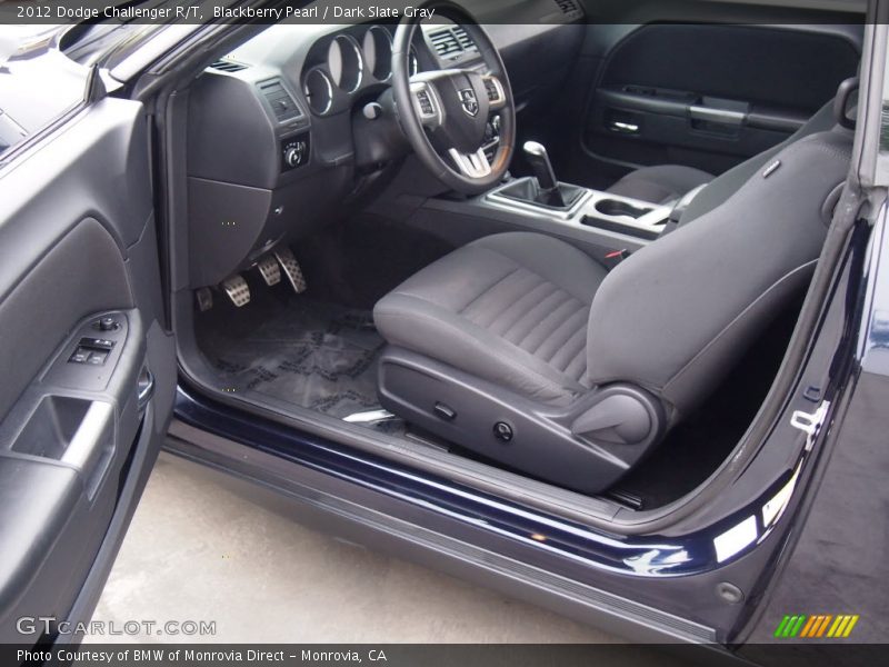 Blackberry Pearl / Dark Slate Gray 2012 Dodge Challenger R/T