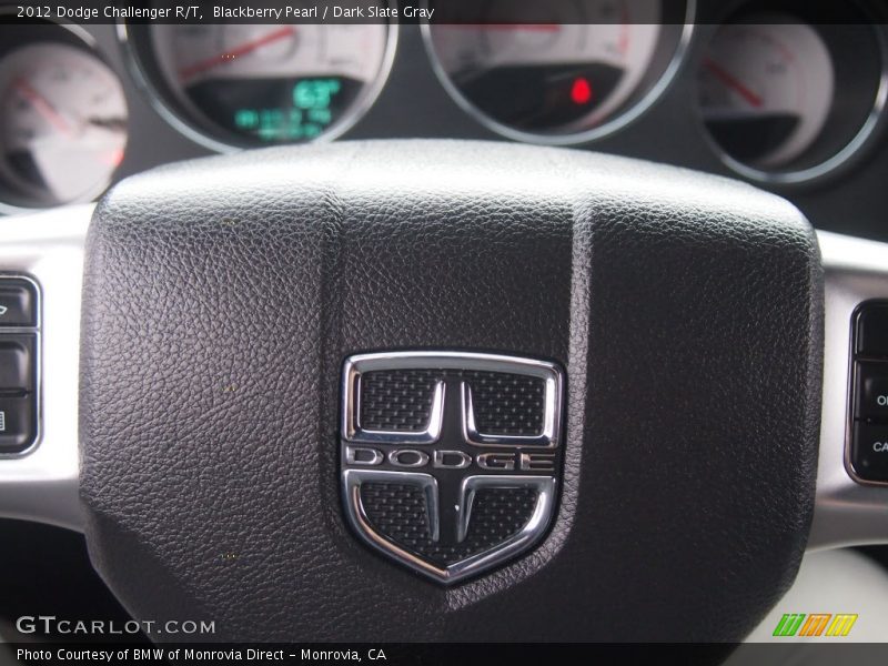 Blackberry Pearl / Dark Slate Gray 2012 Dodge Challenger R/T