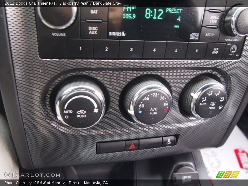 Blackberry Pearl / Dark Slate Gray 2012 Dodge Challenger R/T