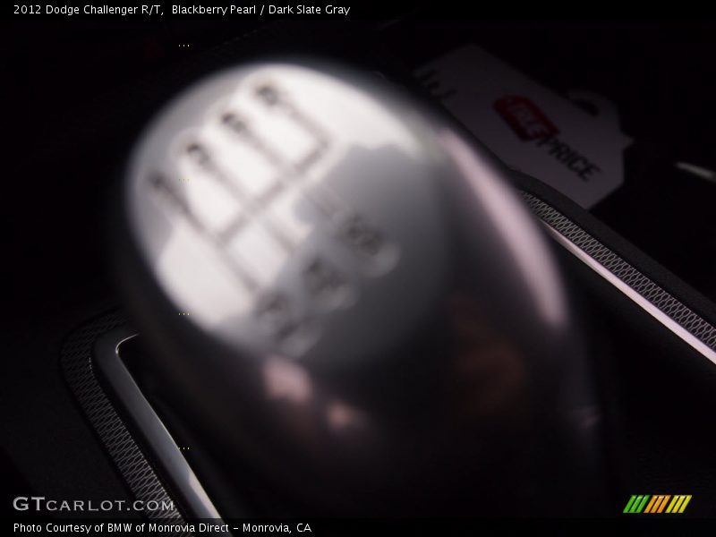 Blackberry Pearl / Dark Slate Gray 2012 Dodge Challenger R/T