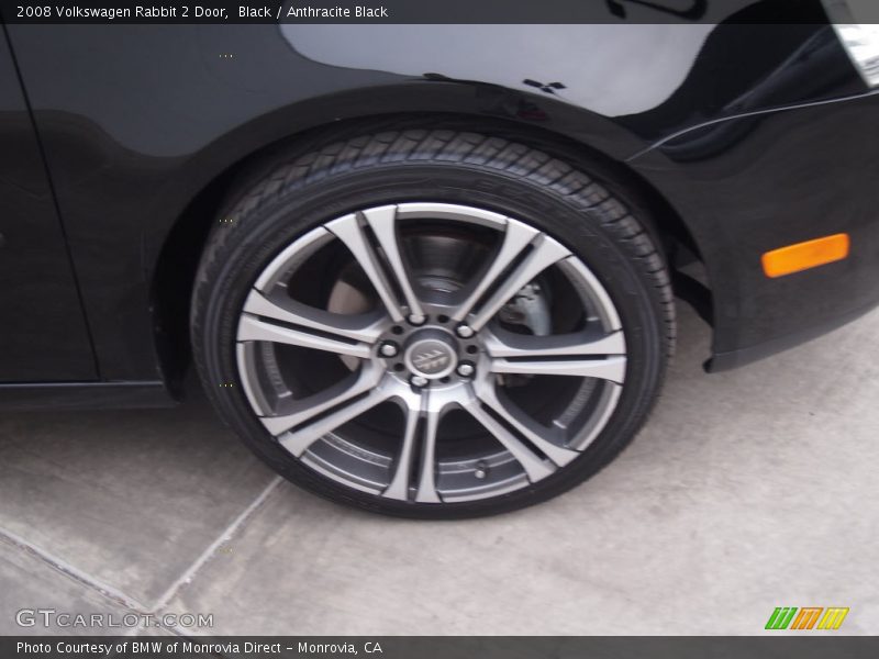 Black / Anthracite Black 2008 Volkswagen Rabbit 2 Door