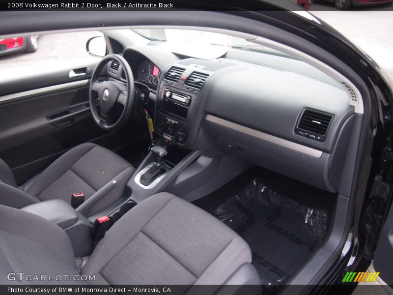 Black / Anthracite Black 2008 Volkswagen Rabbit 2 Door