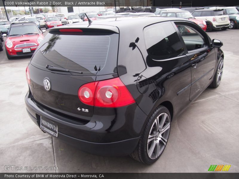 Black / Anthracite Black 2008 Volkswagen Rabbit 2 Door