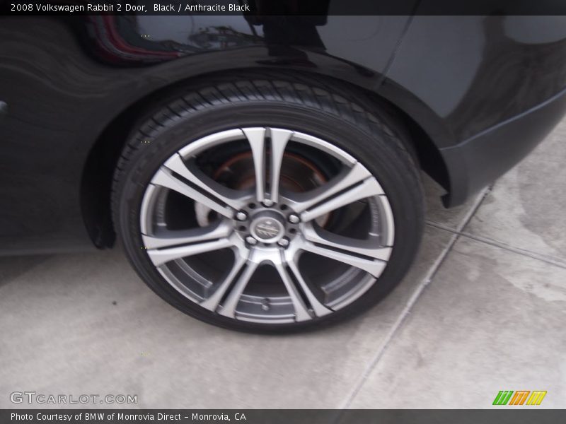 Black / Anthracite Black 2008 Volkswagen Rabbit 2 Door