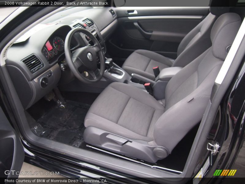 Anthracite Black Interior - 2008 Rabbit 2 Door 