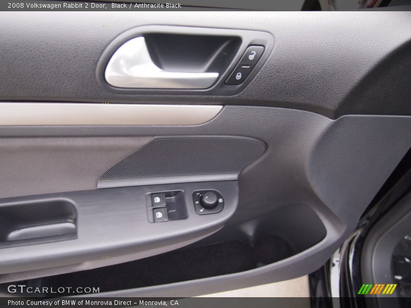 Black / Anthracite Black 2008 Volkswagen Rabbit 2 Door
