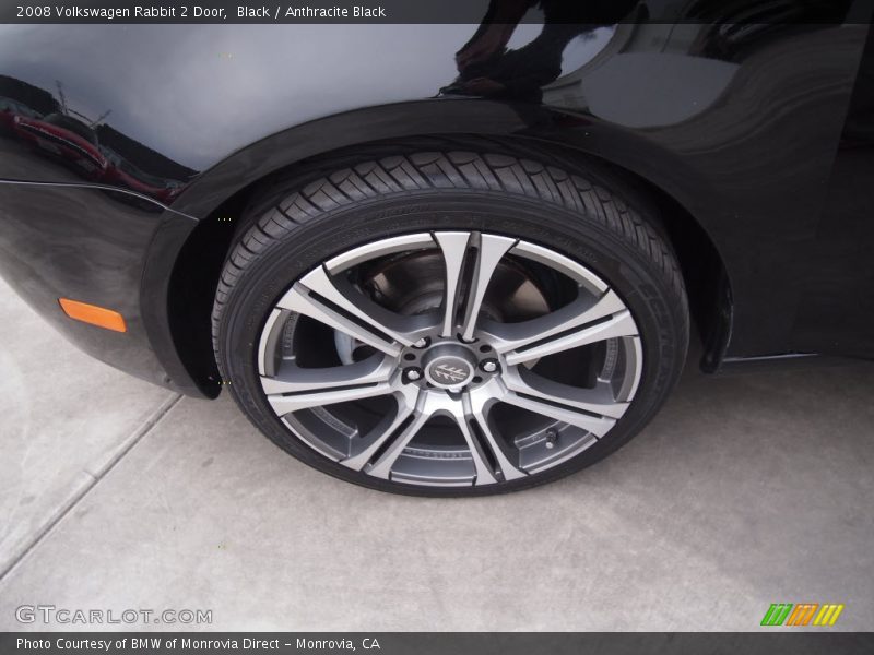 Black / Anthracite Black 2008 Volkswagen Rabbit 2 Door
