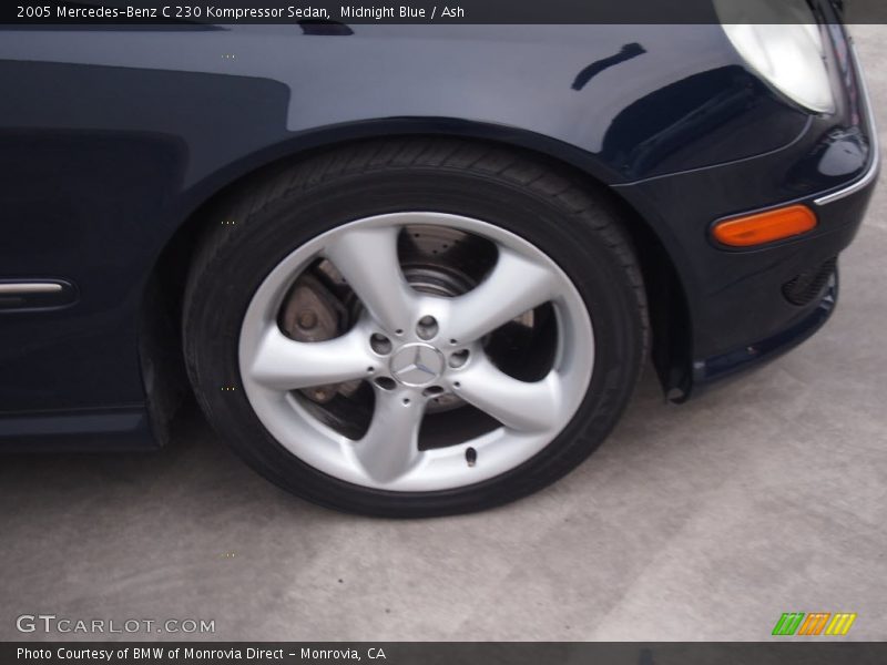 Midnight Blue / Ash 2005 Mercedes-Benz C 230 Kompressor Sedan