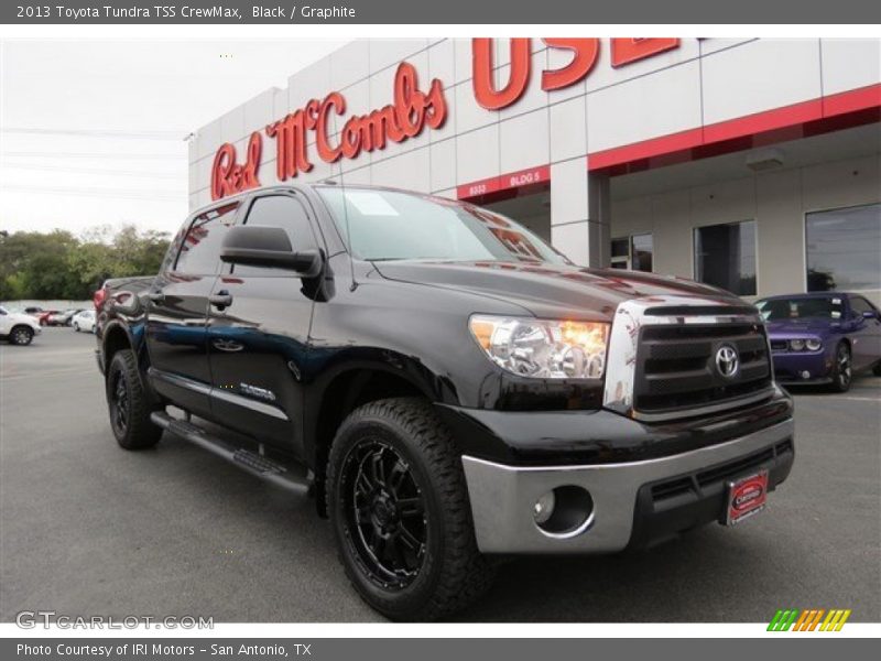 Black / Graphite 2013 Toyota Tundra TSS CrewMax