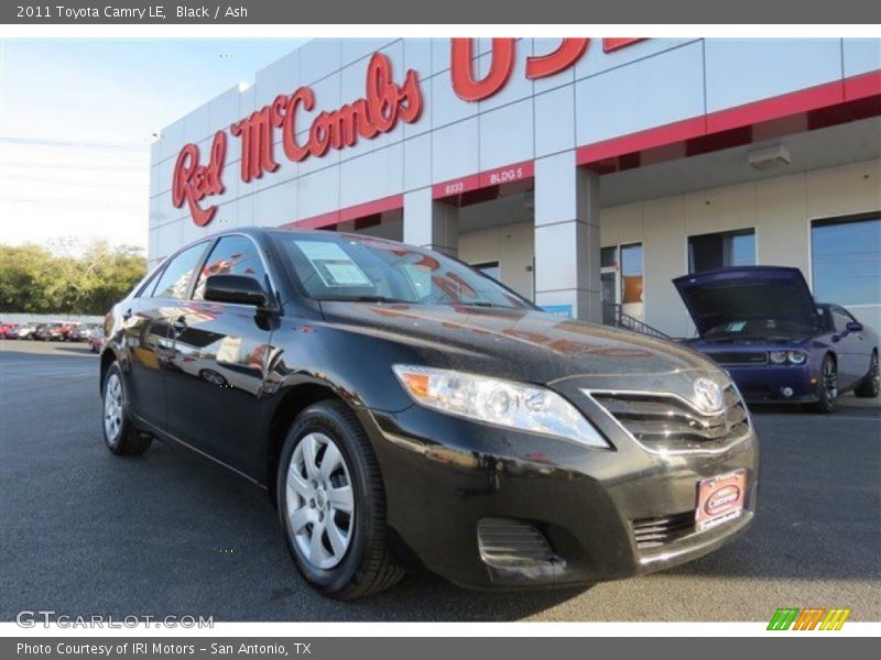 Black / Ash 2011 Toyota Camry LE