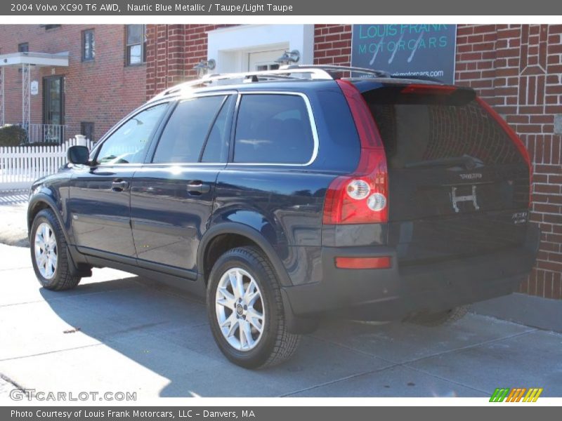 Nautic Blue Metallic / Taupe/Light Taupe 2004 Volvo XC90 T6 AWD