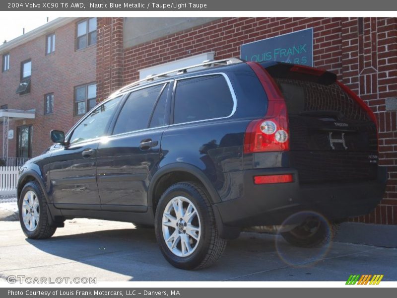 Nautic Blue Metallic / Taupe/Light Taupe 2004 Volvo XC90 T6 AWD